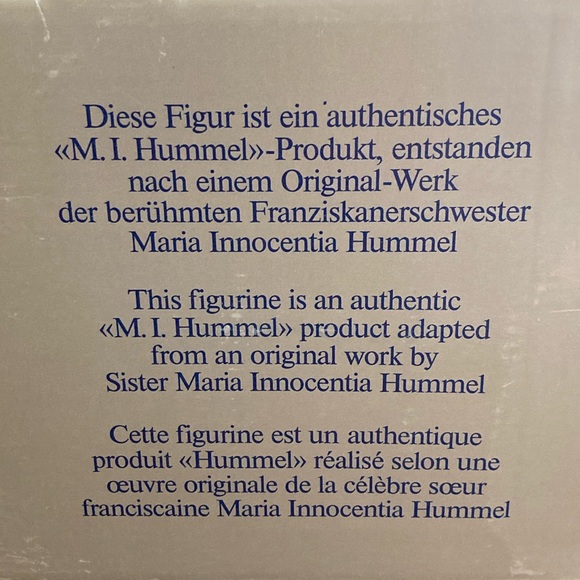 🟣 Sing Along - Hummel 433 - with original box - Picture 11 of 11